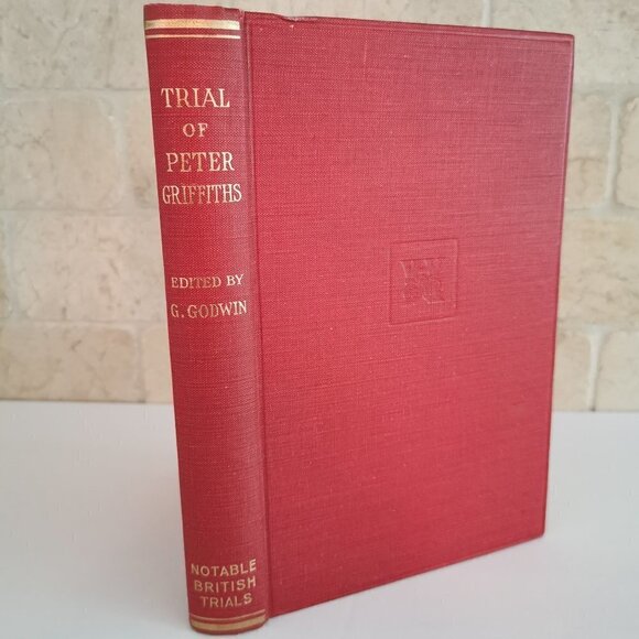 The Trial of Peter Griffiths 1950 Book Notable British Trials History True Crime - Picture 1 of 10